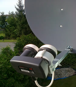 montaż anteny satelitarnych